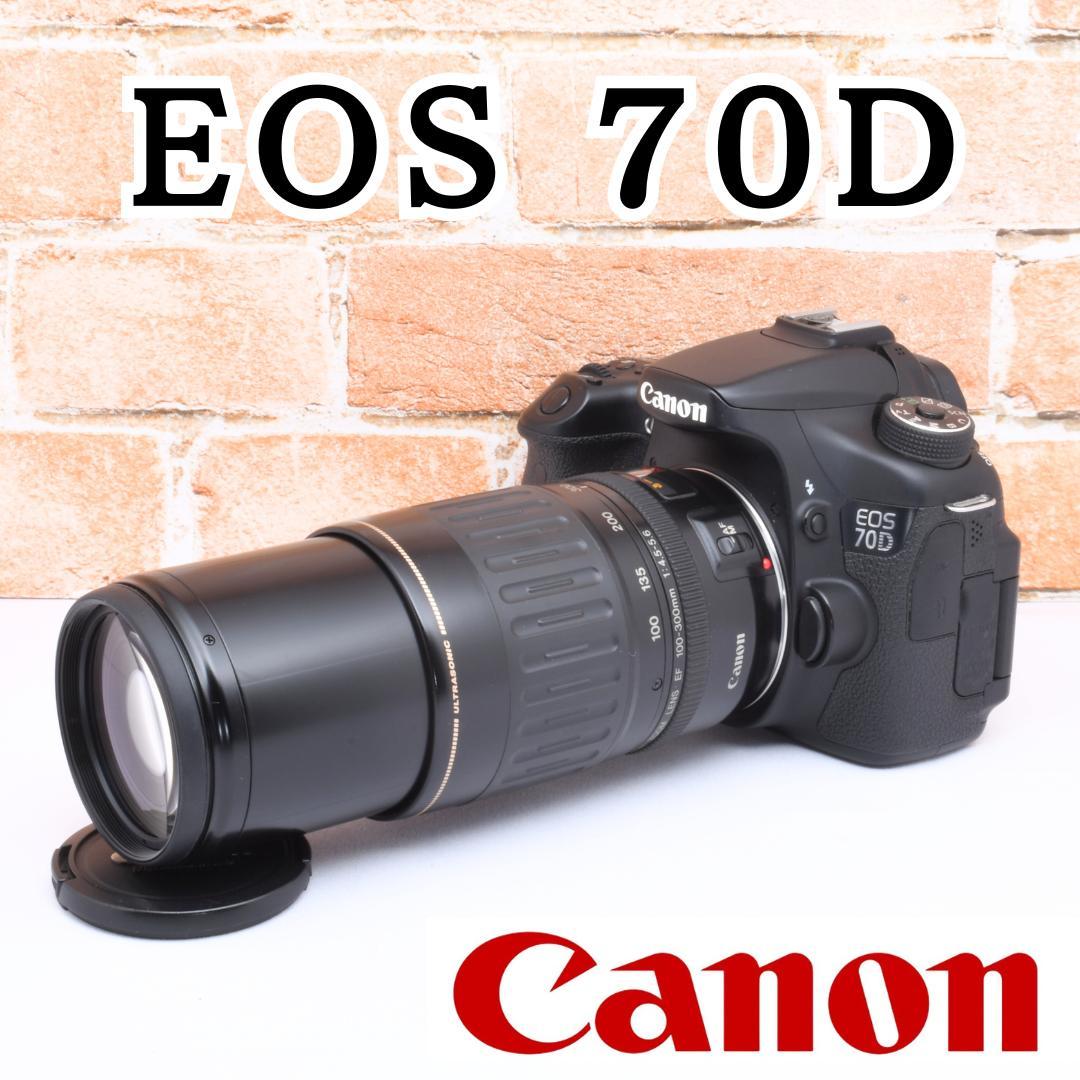 超望遠レンズ✨Canon EOS 70D✨Wi-Fi機能✨推し活おすすめ◎