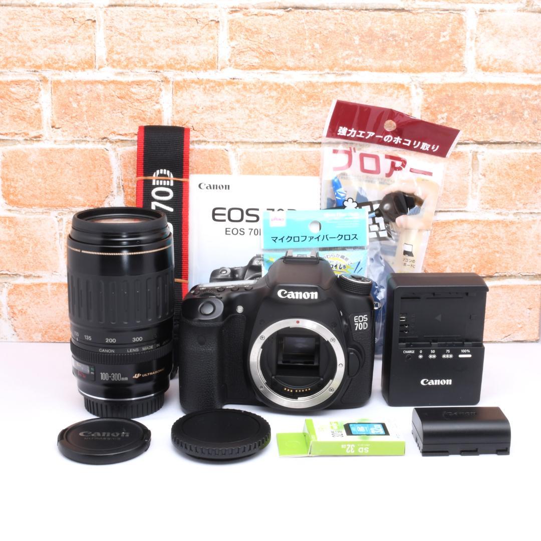 超望遠レンズ✨Canon EOS 70D✨Wi-Fi機能✨推し活おすすめ◎