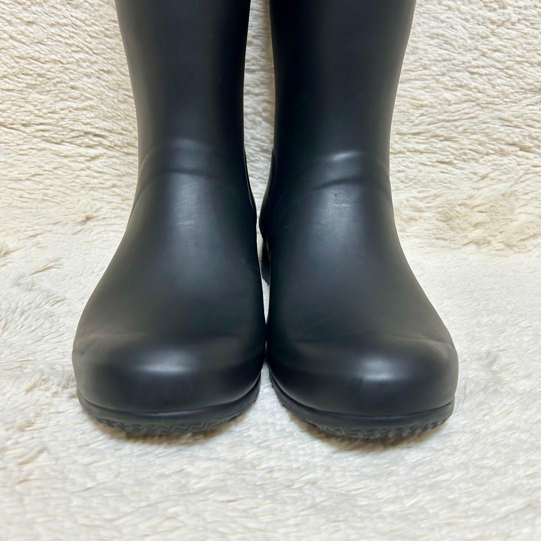 【新品・未使用】HUNTER ハンターレインブーツロングUK6 25cm 黒