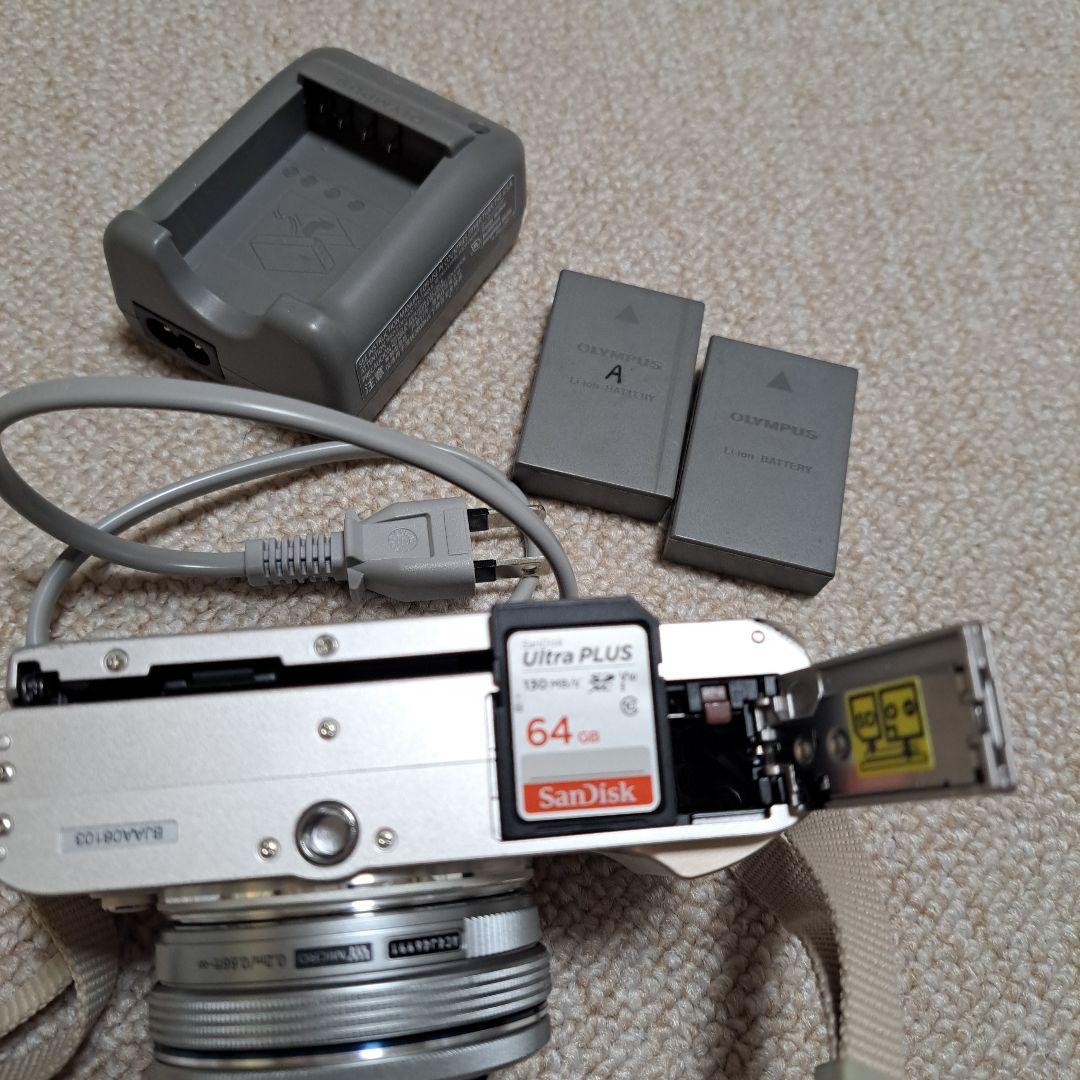 OLYMPUS PEN E-PL10 ダブルレンズズーム＋‪α 即使用可