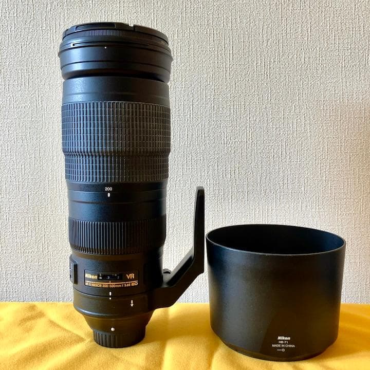 AF-S NIKKOR 200-500mm f/5.6E ED VR + おまけ