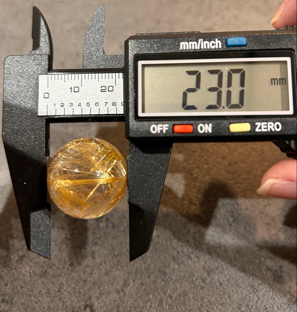 【ピコピコハンマー】 タイチンルチルスフィア　23ミリ