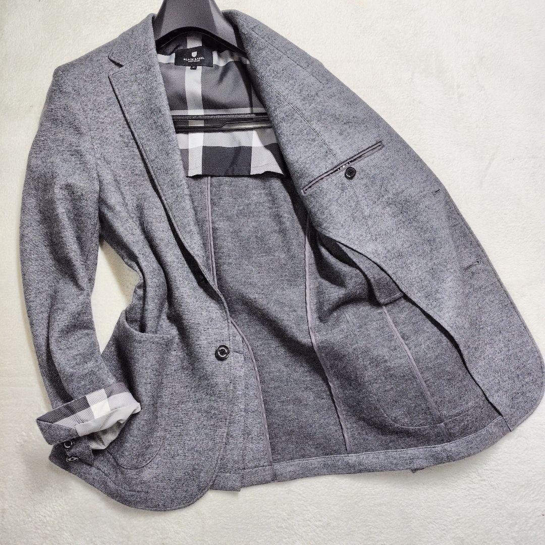 極美品　ブラックレーベルクレストブリッジ　メガチェック　テーラードジャケット