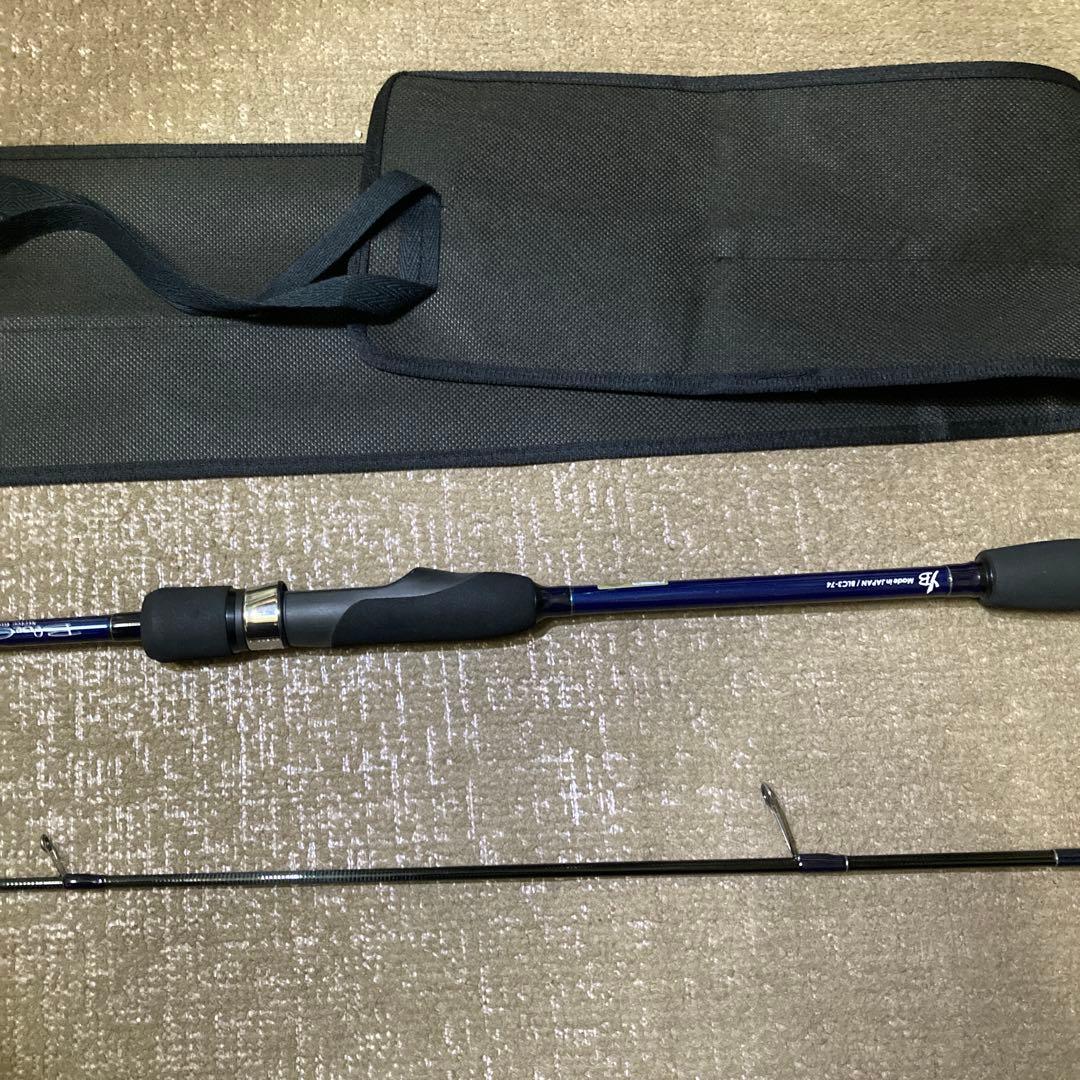 ヤマガブランクス　ライトゲームロッド　ブルーカレントⅢ 74