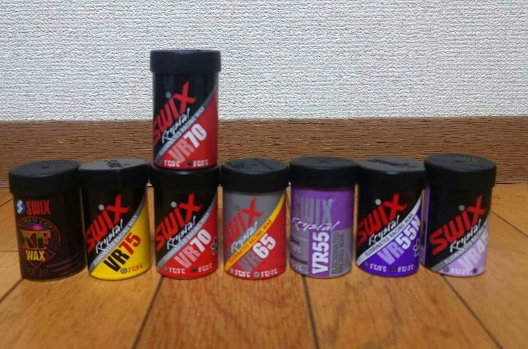★未使用　Swix グリップ　ワックス　　クロスカントリースキー　8本セット