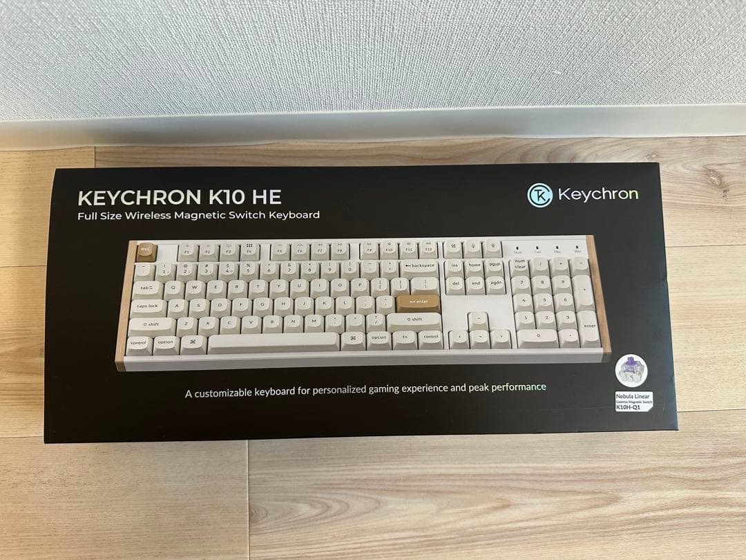 Keychron K10 HE 無線磁気スイッチカスタムキーボード