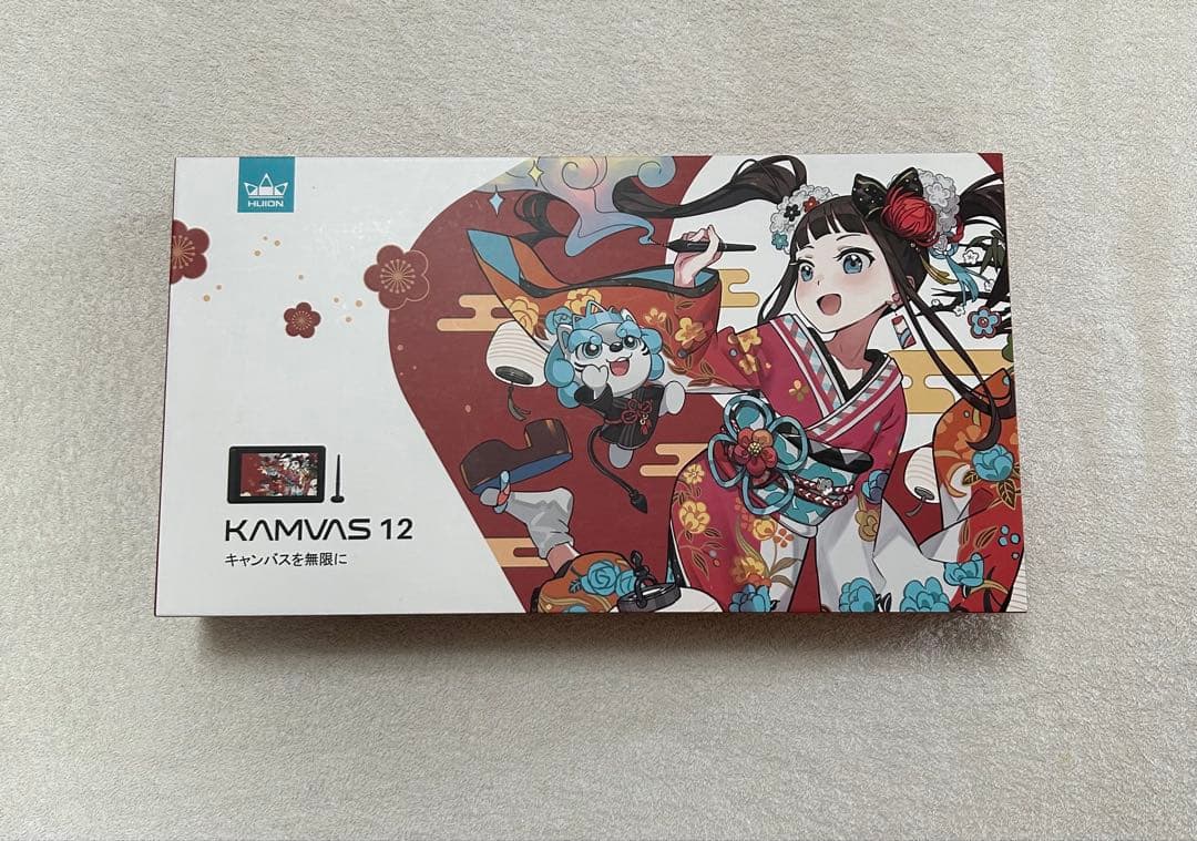 HUION KAMVAS12 豪華版 液タブ 液晶ペンタブレット