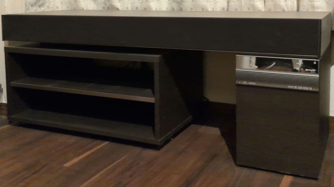 サブウーファー内蔵 シャープシアターサラウンドテレビ台 AN-ACY1リモコン付