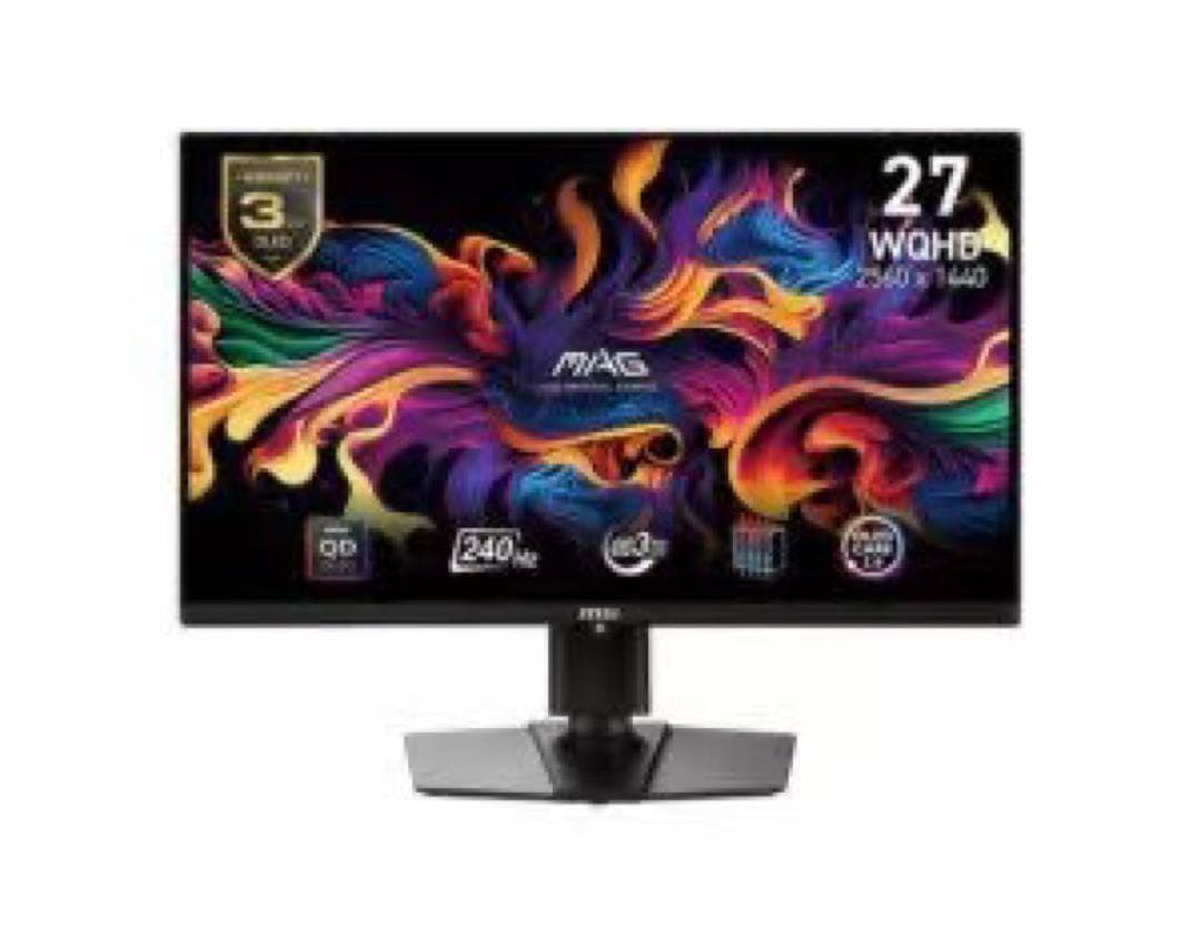 （江戸川区手渡し希望）MSI MAG 27インチ WQHD ゲーミングモニター