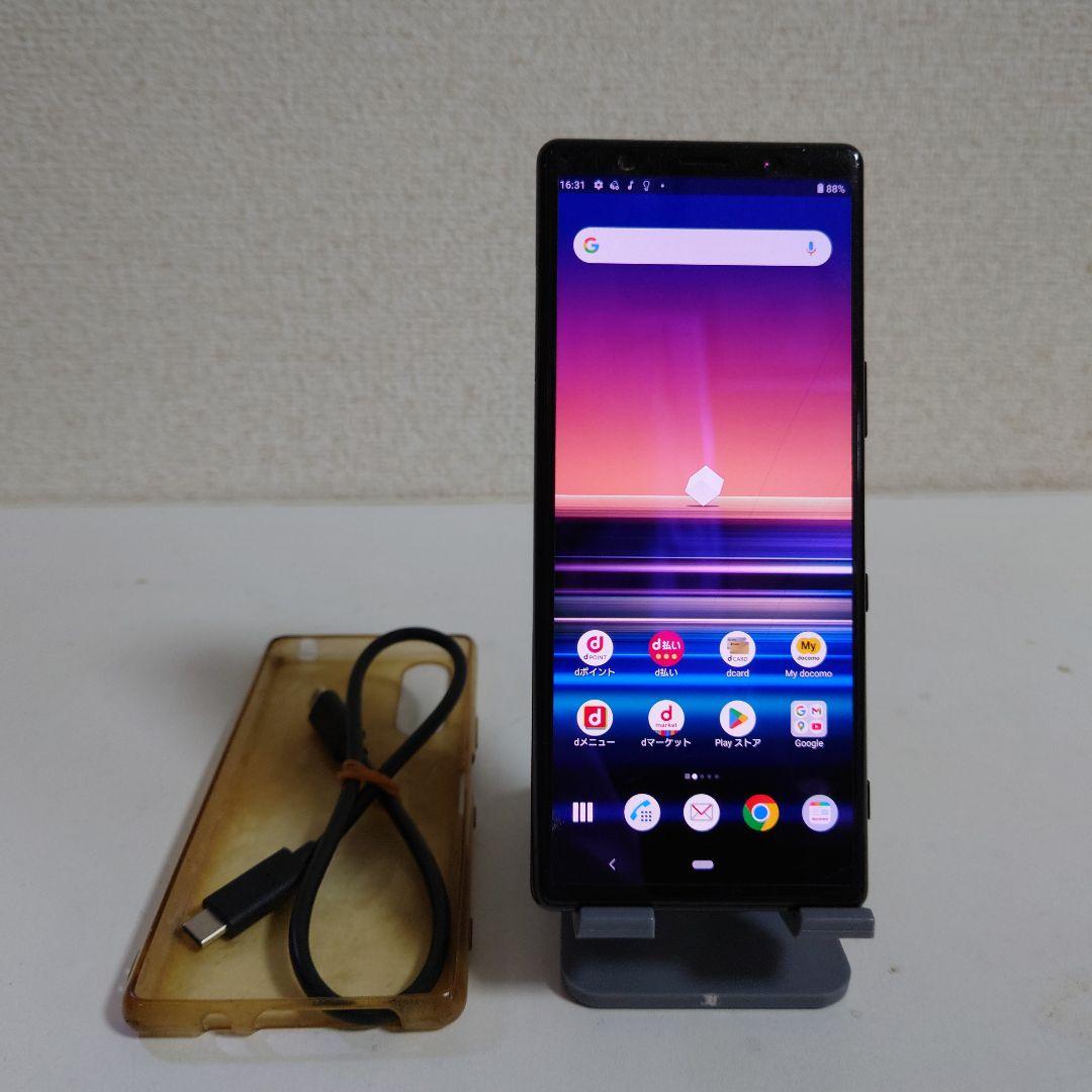 SONY　Xperia 5 64GB SO-01M スマートフォン ブラック