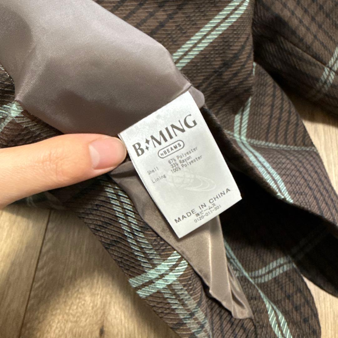 B:MING by BEAMS フォーマル チェック スカート120ボレロ130