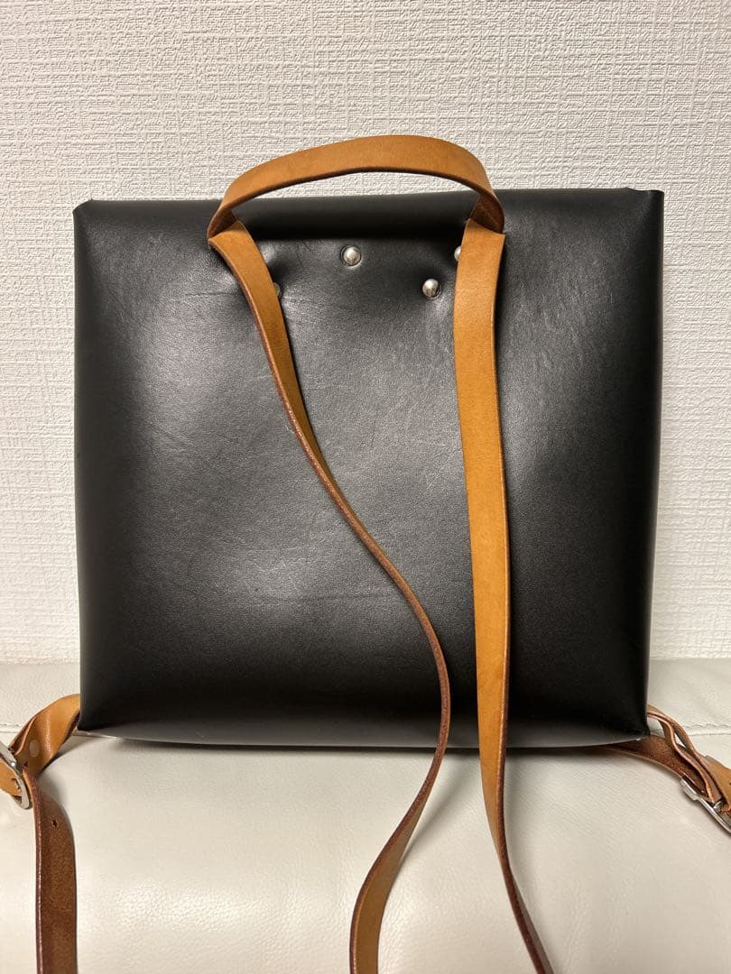 ＊TANGENT LINEAR 牛革手作りリュックサックレザーバックパック＊