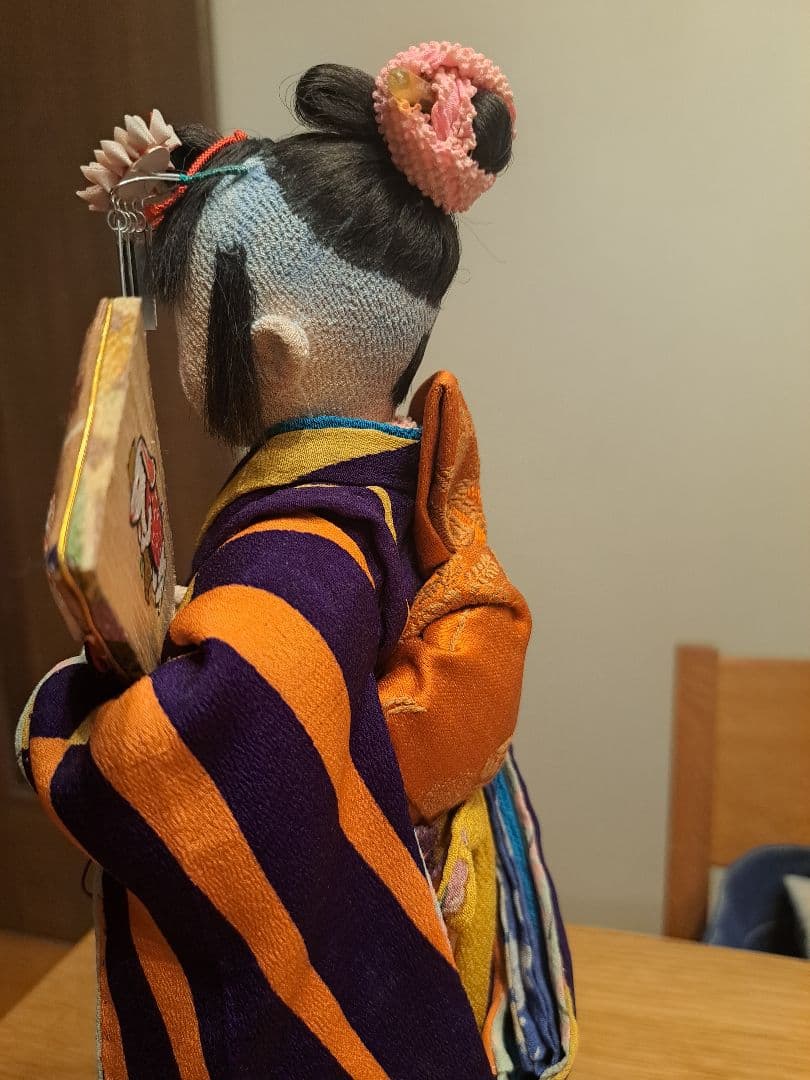 作家物　古布小物店　閉店の為出品　伝統的な着物の人形