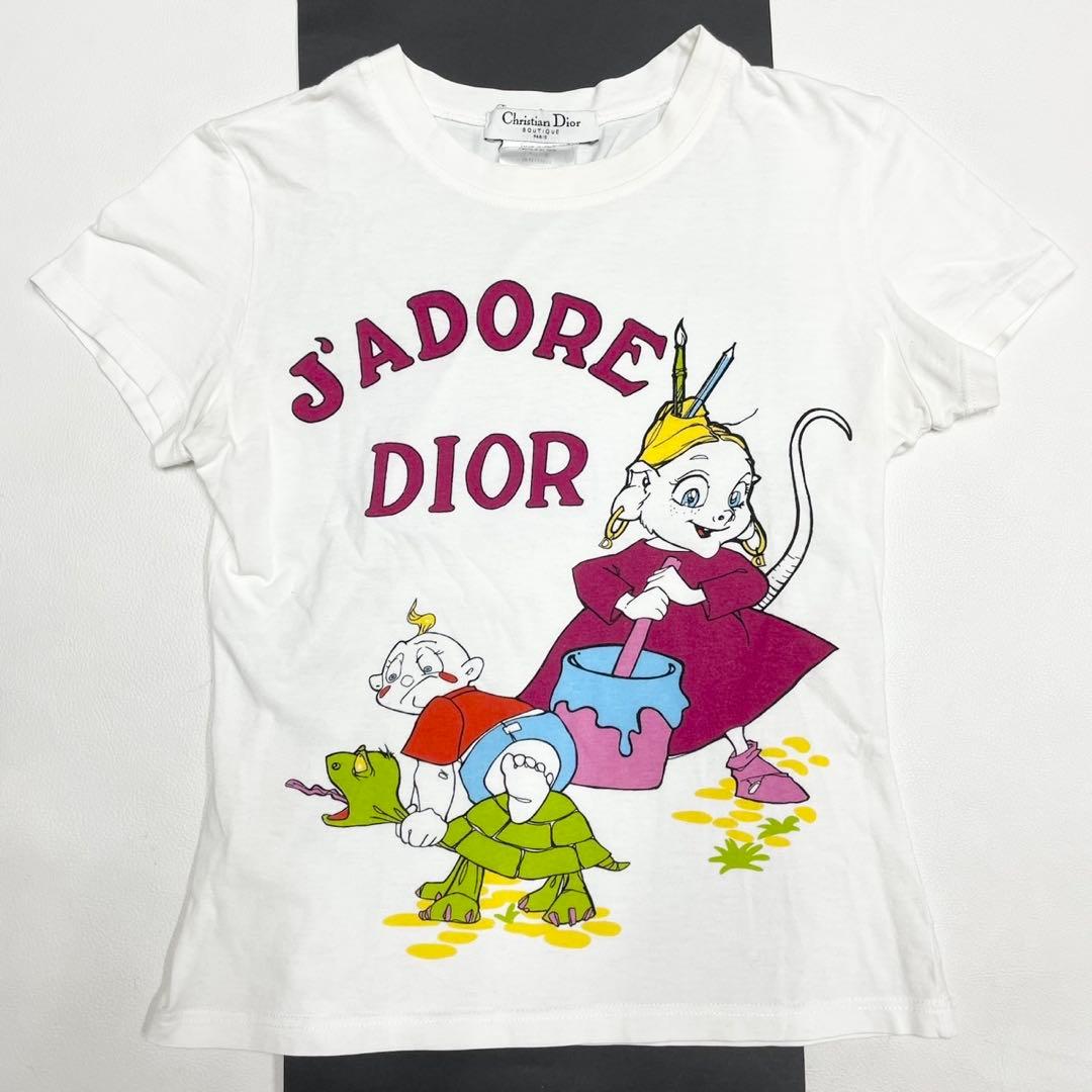 希少 Christian Dior ディオール J'ADORE Tシャツ