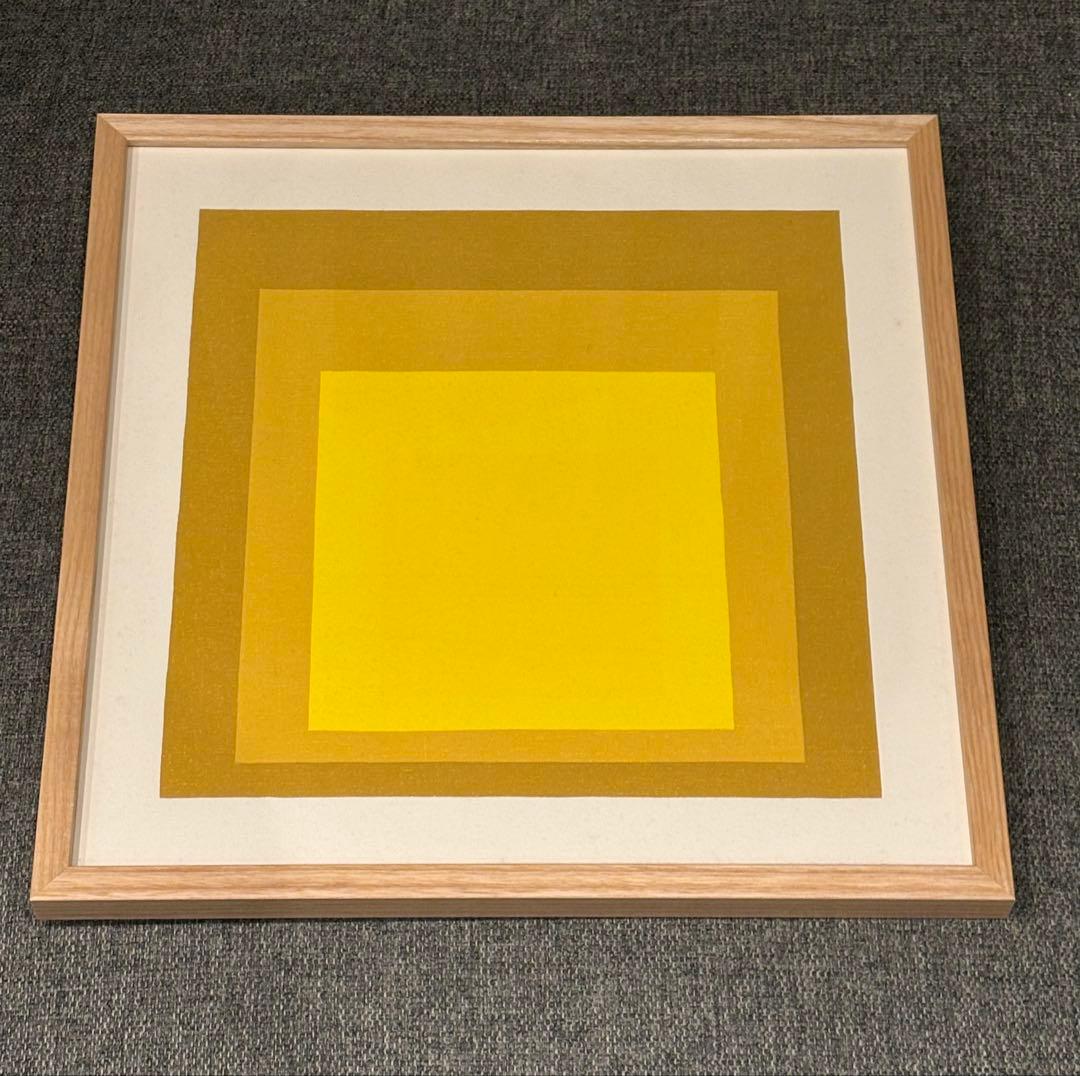 ジョセフ・アルバース「正方形賛歌 ブラウン」