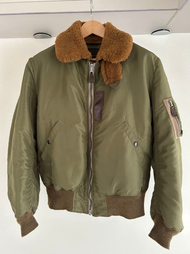 U.S. AIR FORCE ボンバージャケット オリーブ