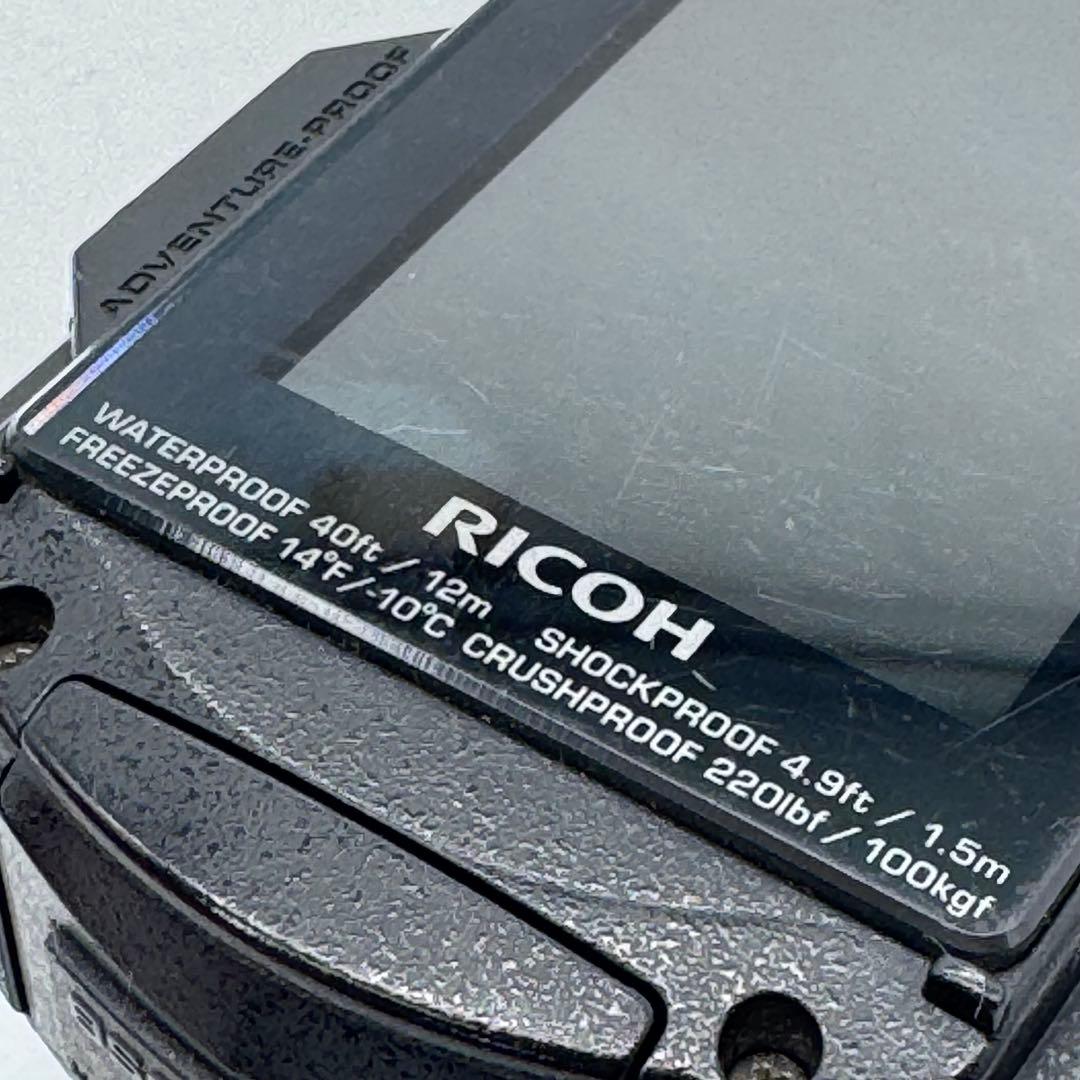 【美品/動作確認済】RICOH WG-30 防水デジタルカメラ 箱付き