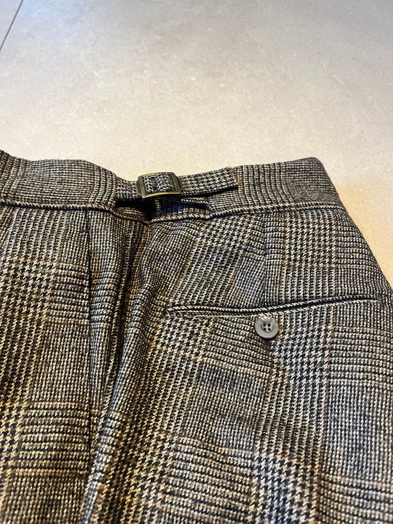 ベルウィッチ BERWICH ウールフランネルグレンチェックSCOTCH 46