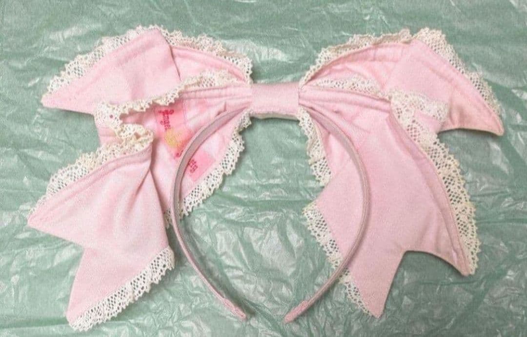 旧タグ　ボリュームリボンカチューシャ　懐古　ベイビーザスターズシャインブライト