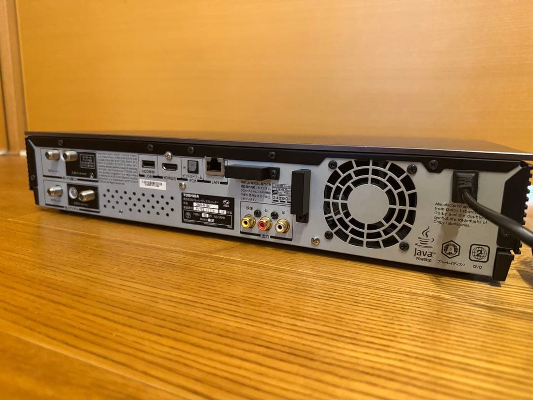 TOSHIBA REGZA DBR-M190 ブルーレイレコーダー 2012年製