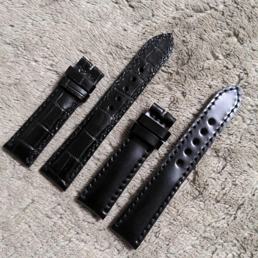 hyama9　オーダー製作　コードバン　クロコ型押し