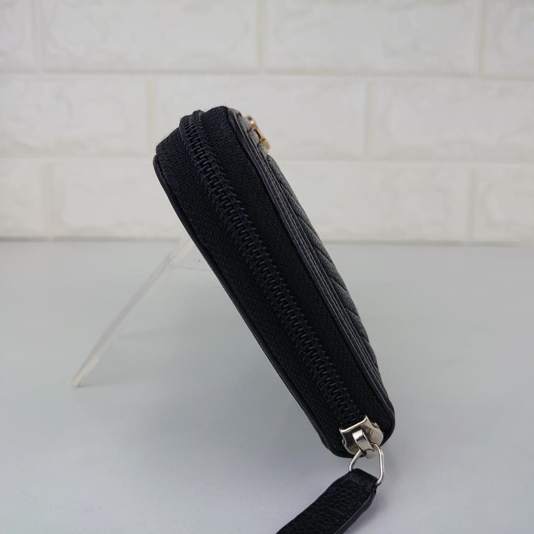 【morishoさま用】ボーイシャネル　ラウンドファスナー長財布　1210