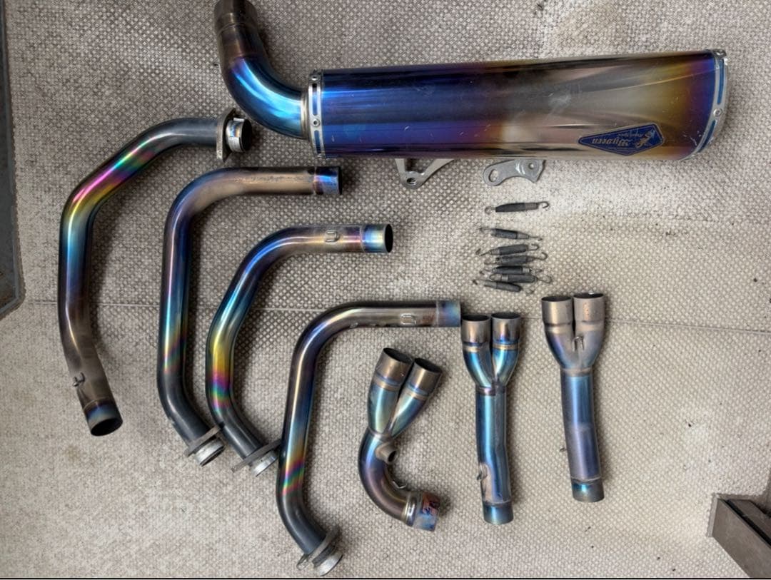 Ninja1000 アールズギア チタン フルエキ