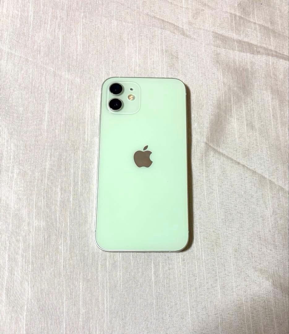 【美品・箱付き】Apple iPhone グリーン 本体 128GB