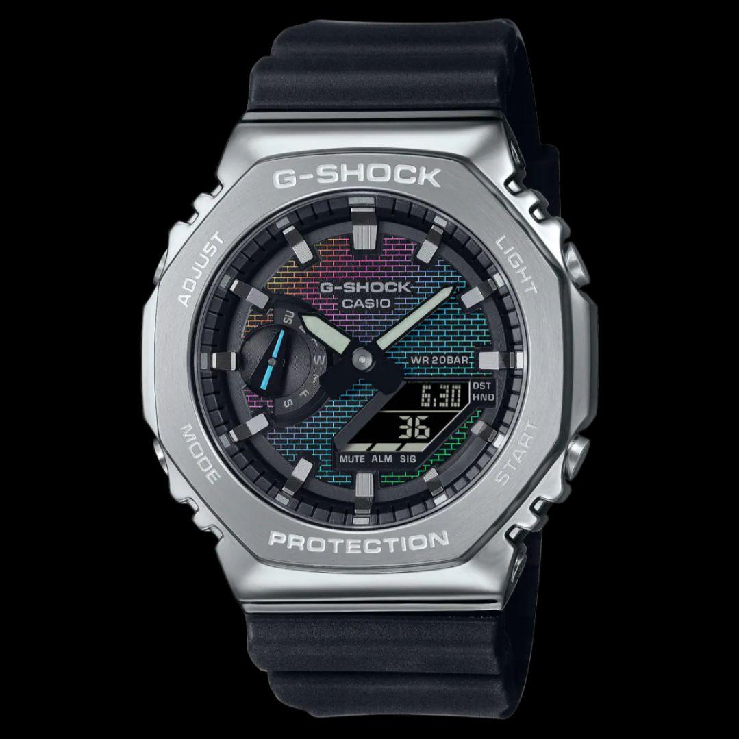G-SHOCK　カシオーク　gm-2100rw-1ajf　レインボー