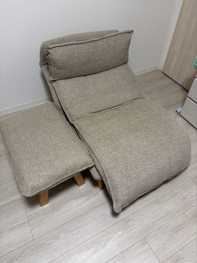 【norisuke】無印　リクライニングソファ ベージュ