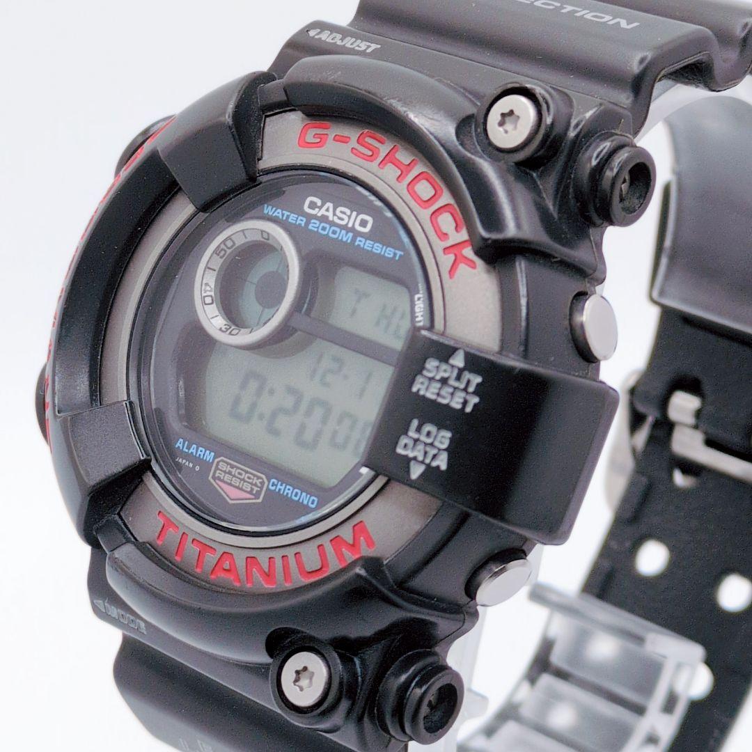 【稼働品】G-SHOCK DW-8200-1A 第2世代FROGMAN 美品