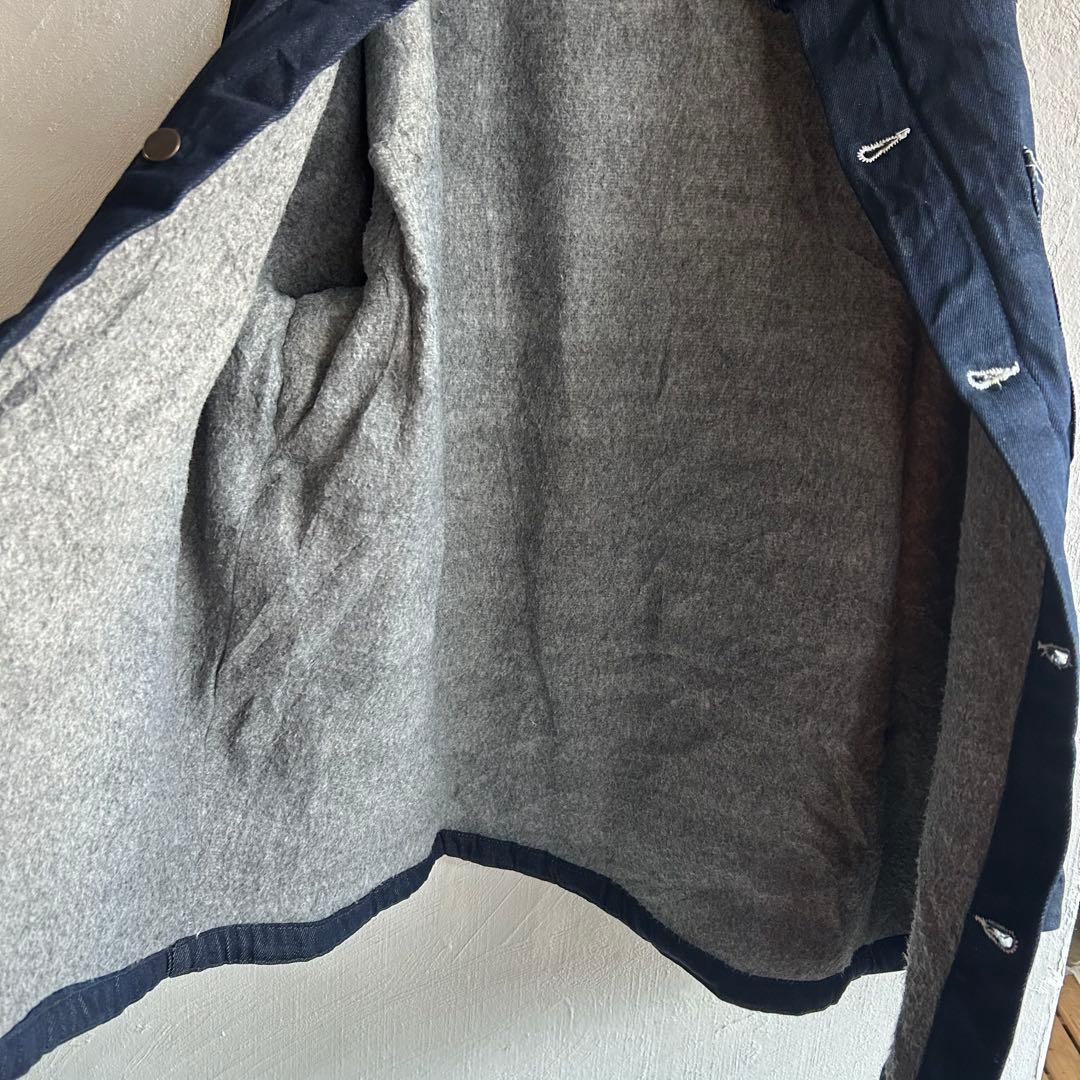 USA BOB BARKER ブランケット付き カバーオール デニムジャケット