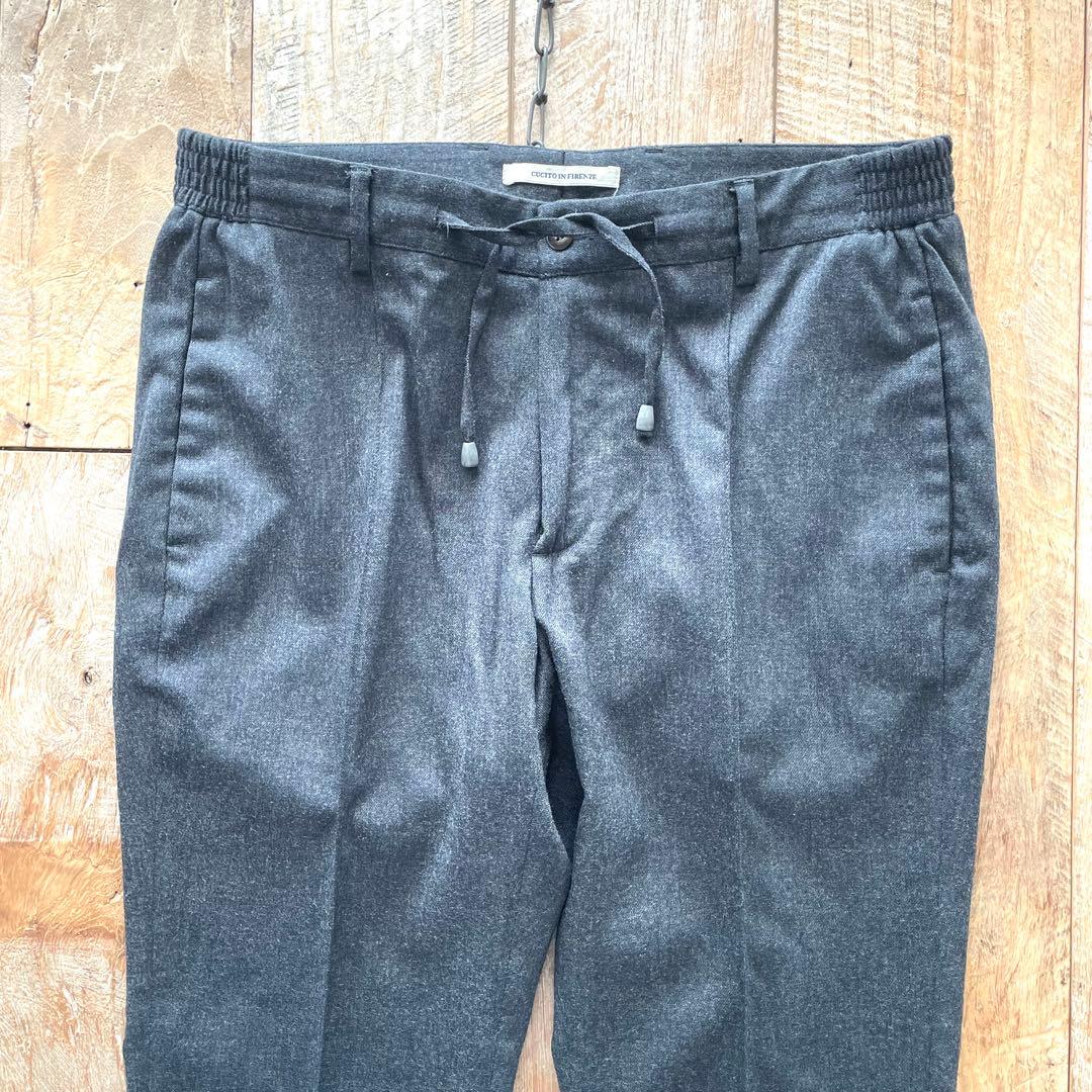 【美品】giab's ARCHIVIO マサッチョ イージー ウール スラックス