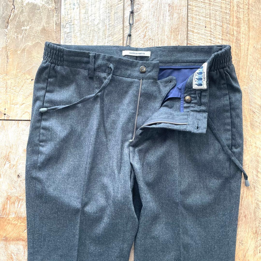 【美品】giab's ARCHIVIO マサッチョ イージー ウール スラックス