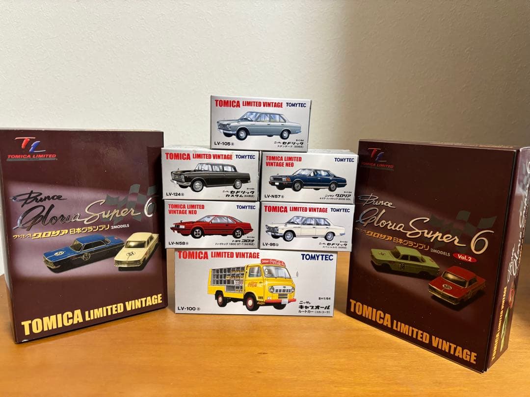 絶版トミカリミテッドヴィンテージ★１０台セット★玩具店在庫品★未使用品★完売品★
