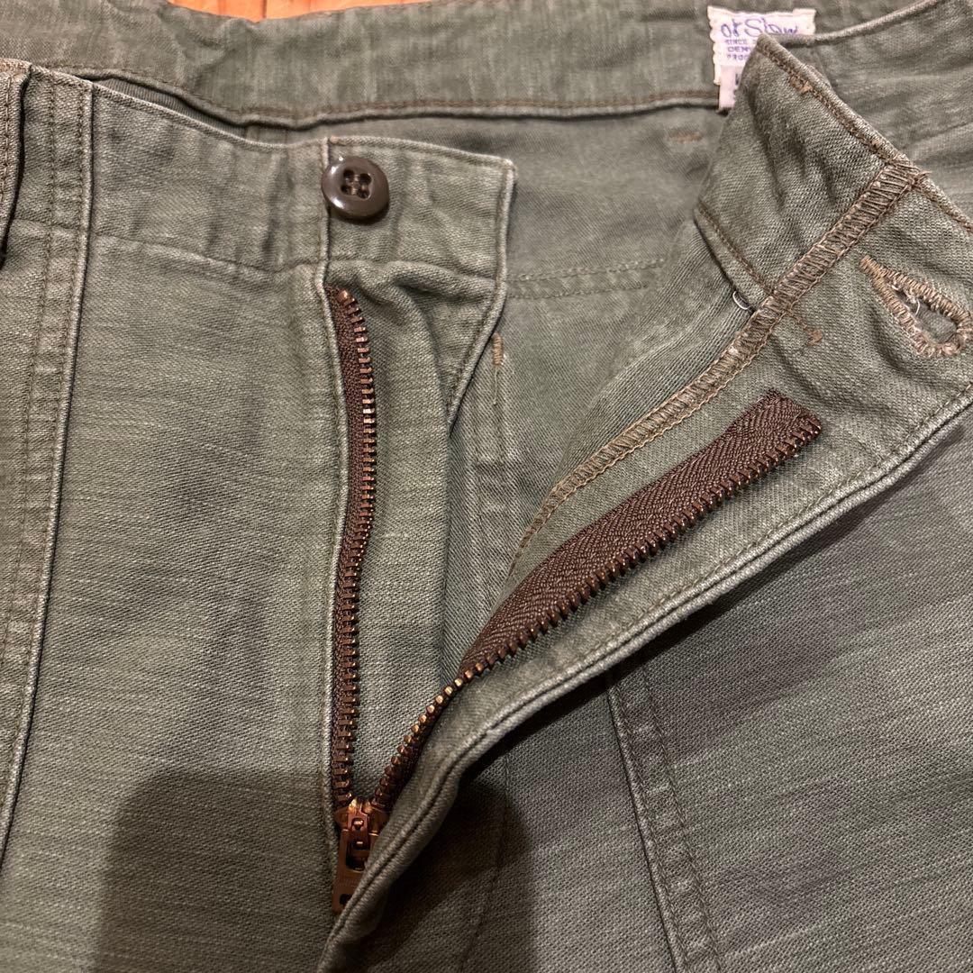 orSlow バックサテン ファティーグパンツ