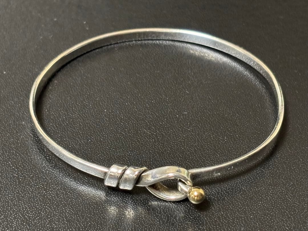 Tiffany & Co. フック&アイバングル ブレスレット コンビ 美品