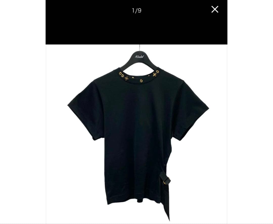 LOUIS VUITTON ルイヴィトン　サイドストラップtシャツ