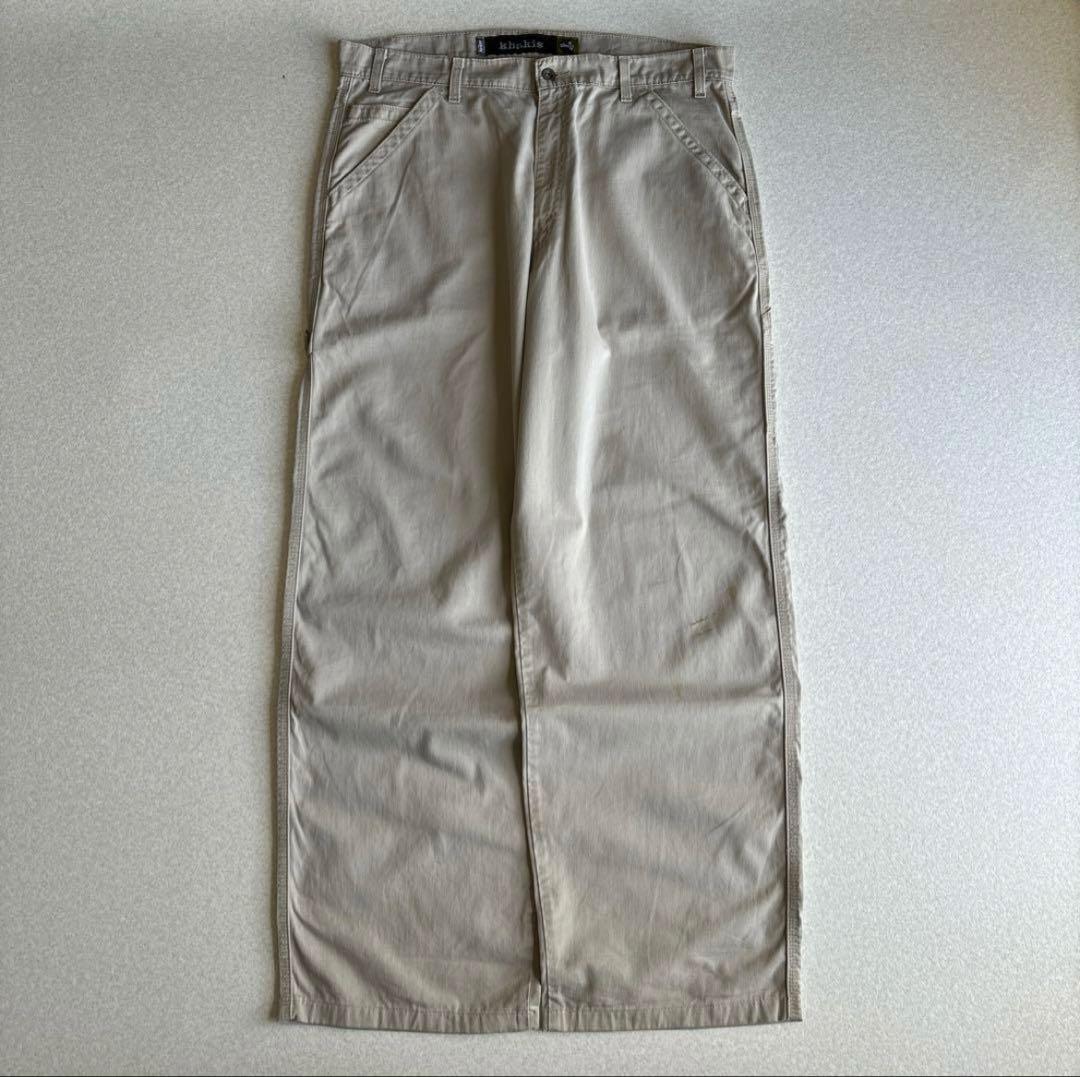 00s levi's silver tab khakis 極太　チノパンツ 古着