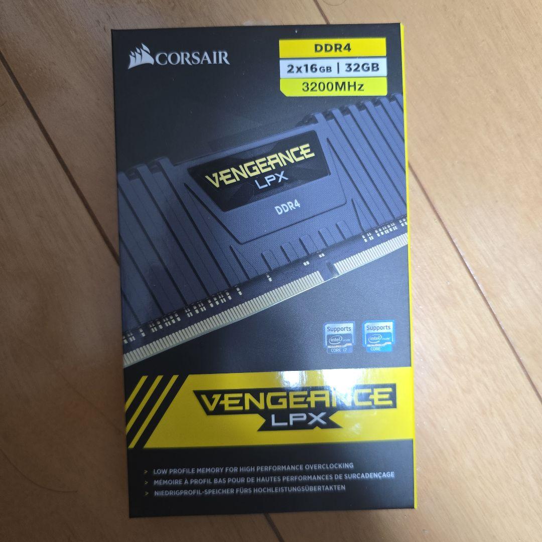 メモリー CORSAIR VENGEANCE LPX 32GB DDR4 3200MHz