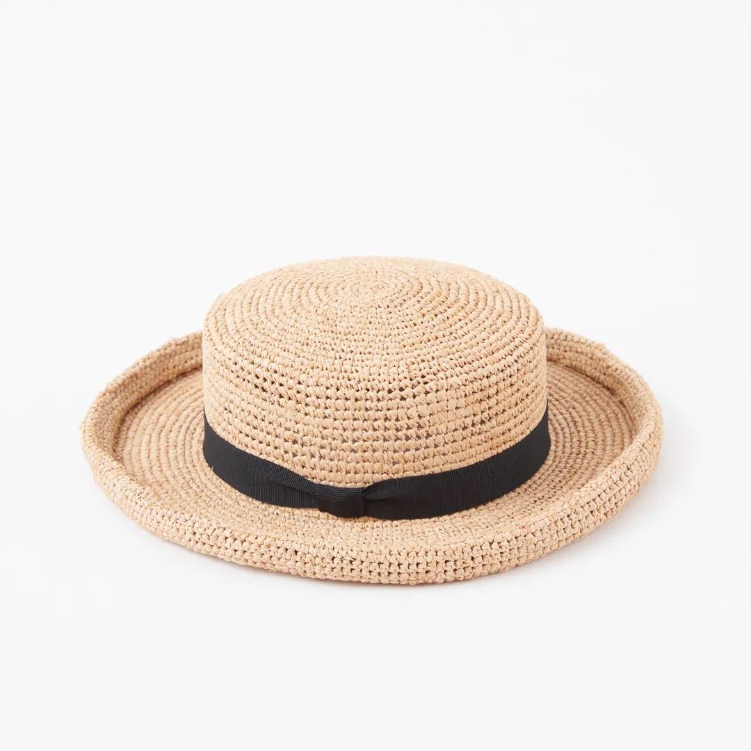【新品未使用】maison de soil ラフィアハット