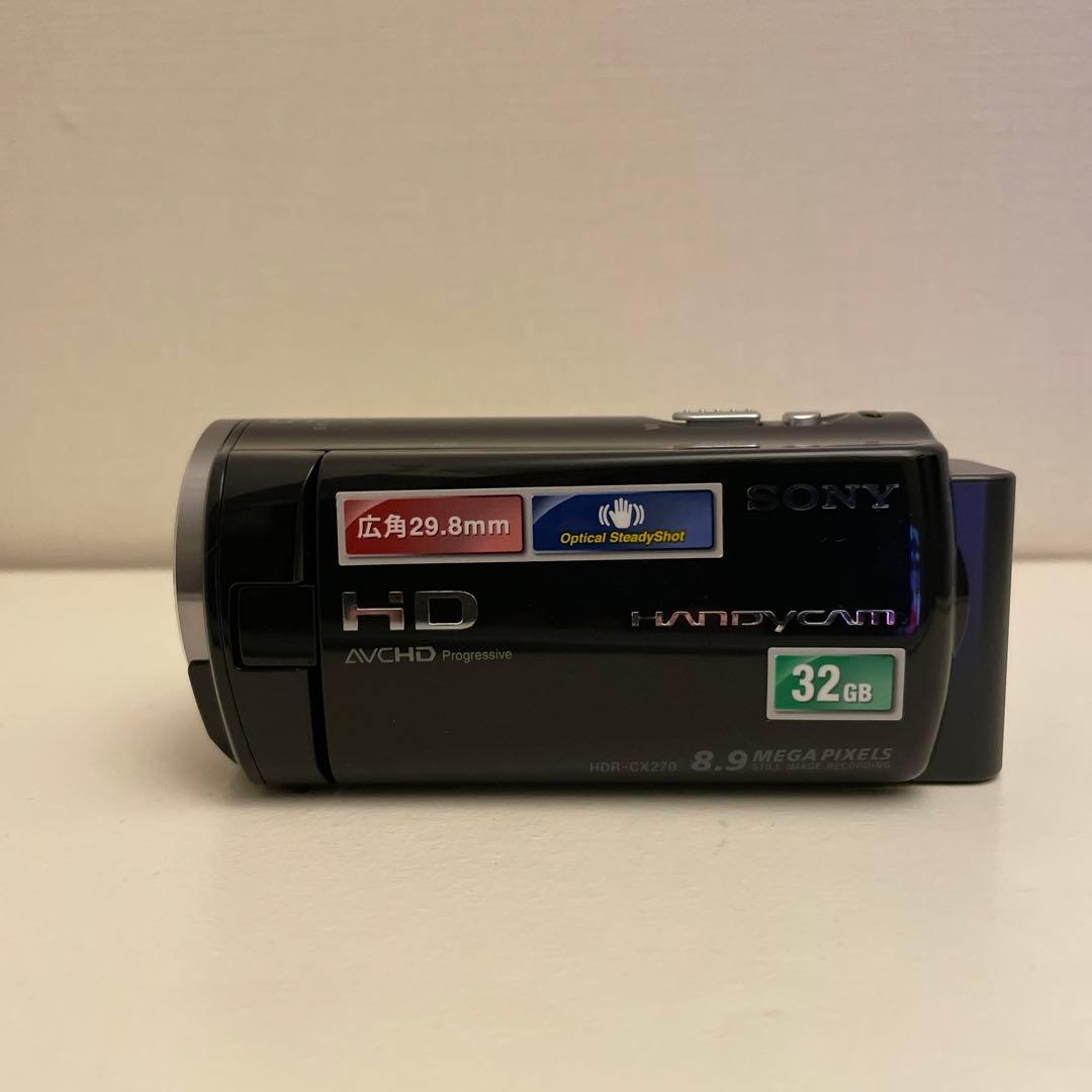 SONY ビデオカメラ　ハンディーカム　HDR-CX270V
