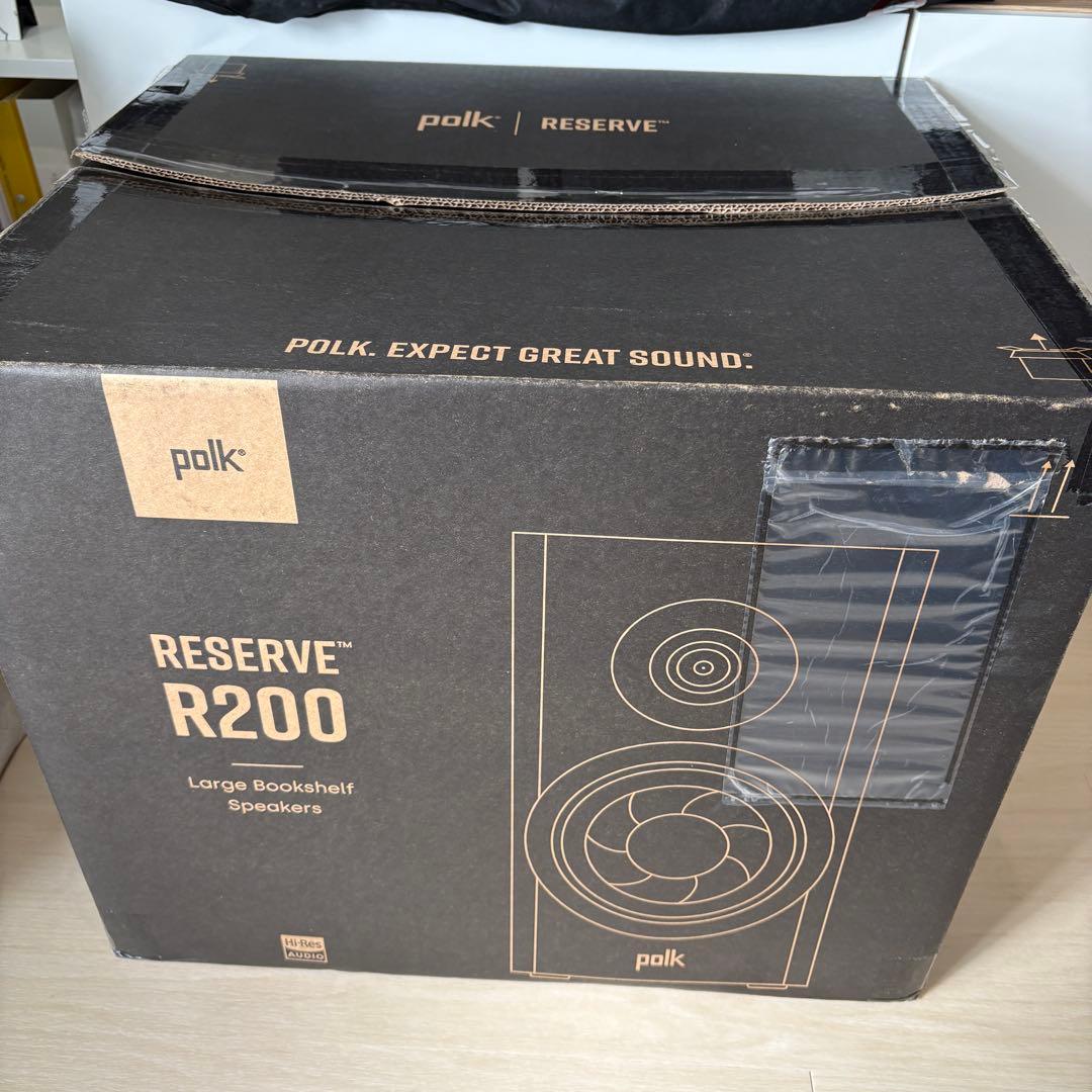 Polk Audio Reserve R200 ブラック ペア 2024年製