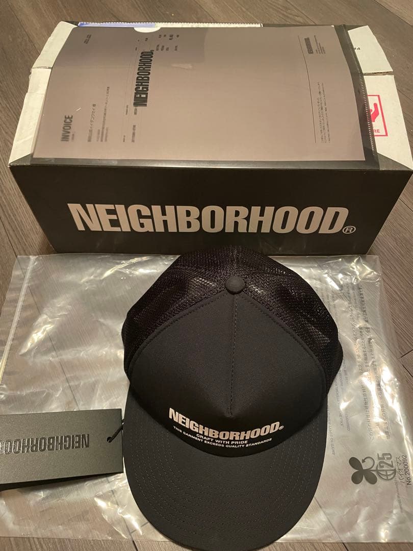 NEIGHBORHOOD ブラック　キャップ　ネイバーフッド