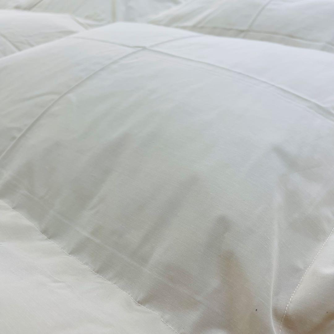 羽毛布団 ダブル 増量 抗菌防臭羽毛 日本製 サンドベージュ色 訳あり特価