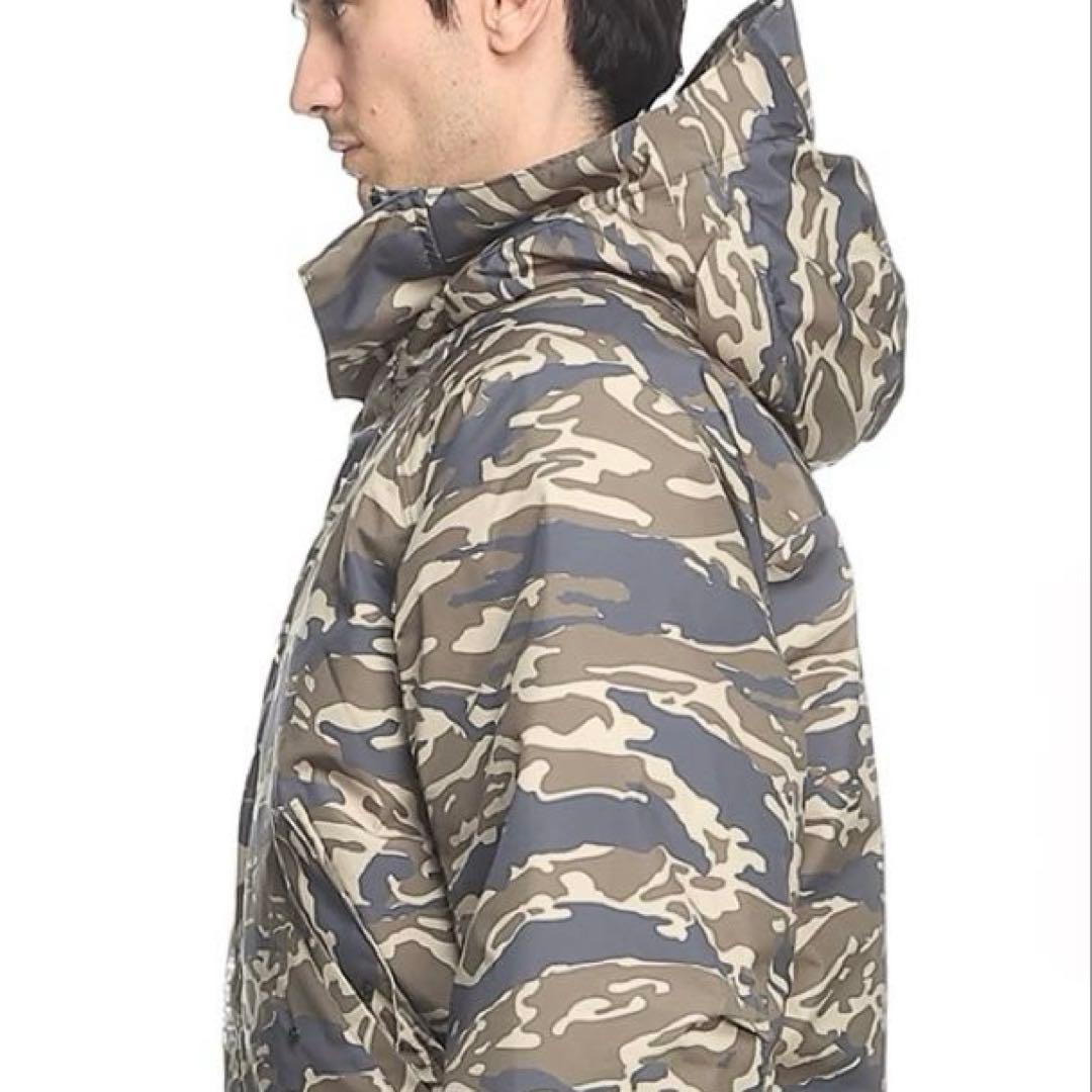 新品　プラスフェニックス　+phenix　迷彩柄　ダウンジャケット　メンズ