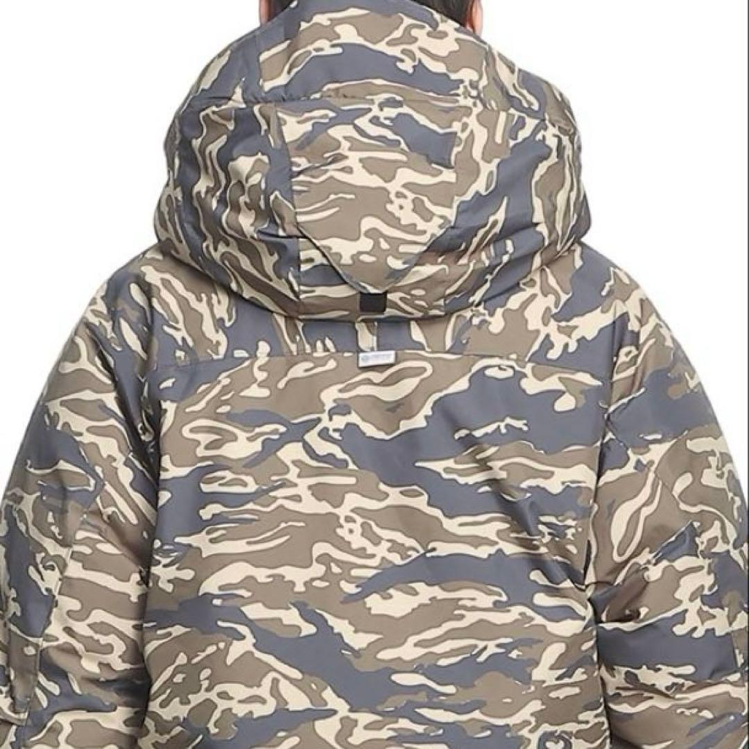 新品　プラスフェニックス　+phenix　迷彩柄　ダウンジャケット　メンズ