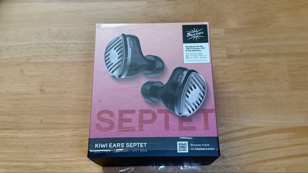 イヤホン Linsoul Kiwi Ears Septet