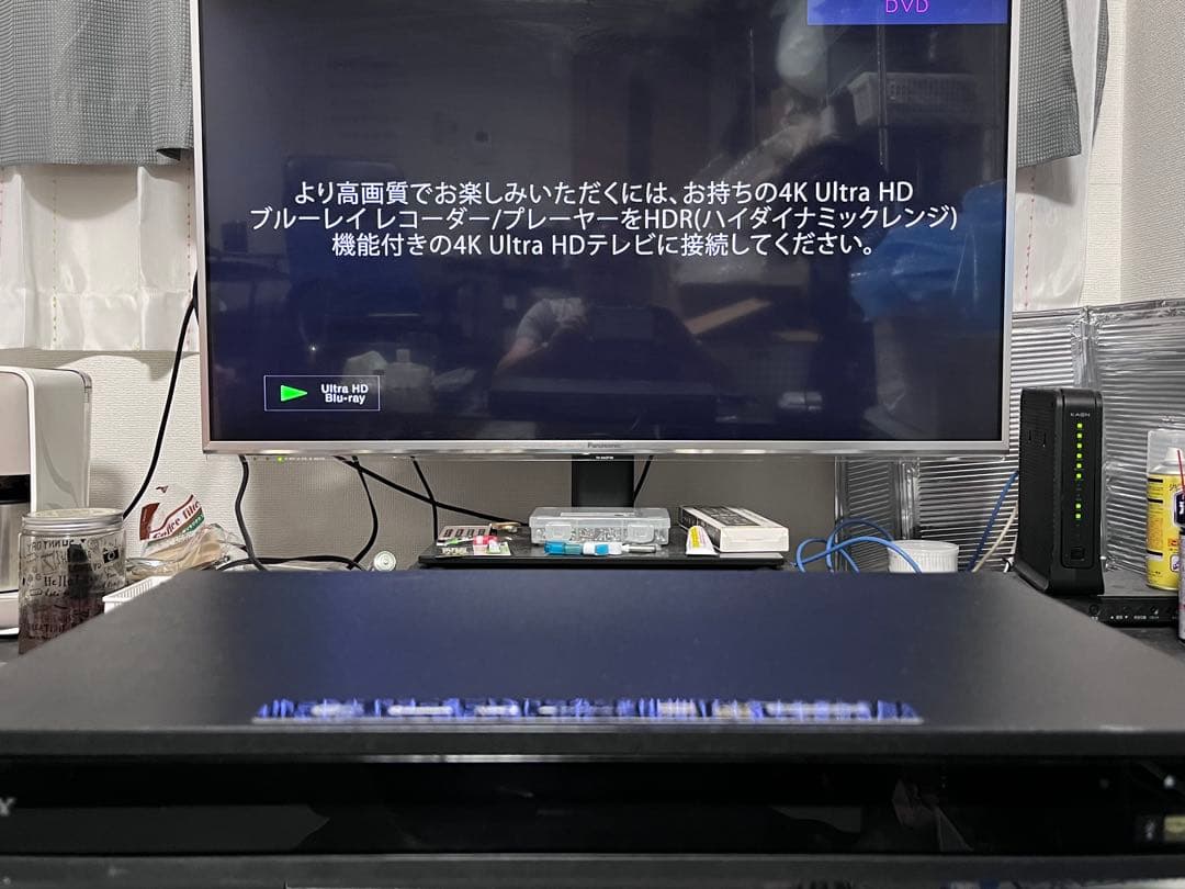 新品リモコン　ULTRA HD ソニー　ブルーレイプレイヤー　UBP-X800