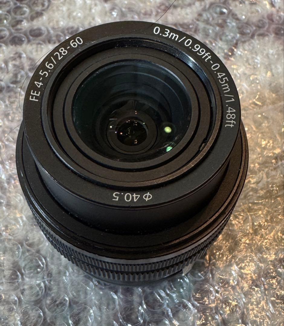 SONY標準ズームレンズ フルサイズFE28-60mm F4-5.6 Eマウント